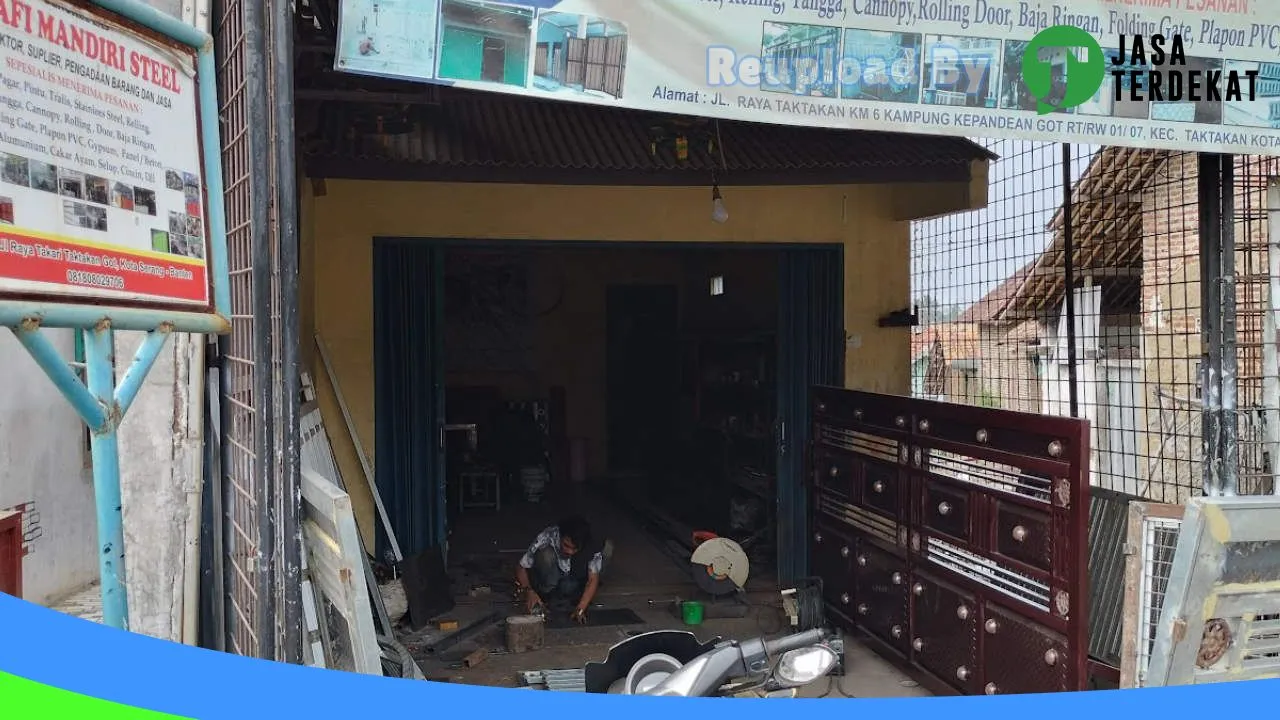 Gambar BENGKEL LAS LISTRIK DAN ARGON ZAFI MANDIRI STEEL di Serang, Banten ke 4