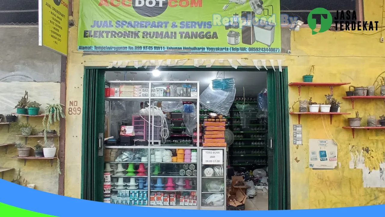 Gambar ACC dot COM || Jual Sparepart Elektronik (Kipas Angin/Blender/Rice Cooker/Dispenser/Setrika/Mesin Cuci/dll) di Kota Yogyakarta, DI Yogyakarta ke 2