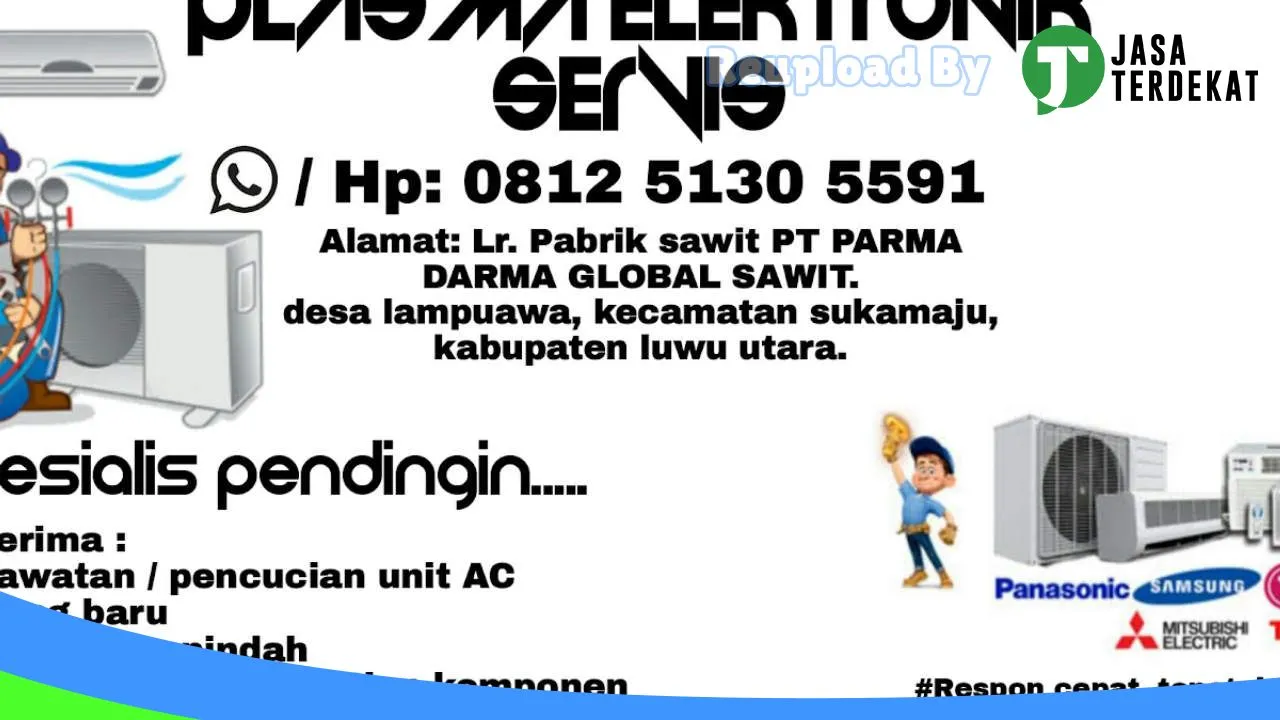 Gambar Plasma servis elektronik di Luwu Utara, Sulawesi Selatan ke 4