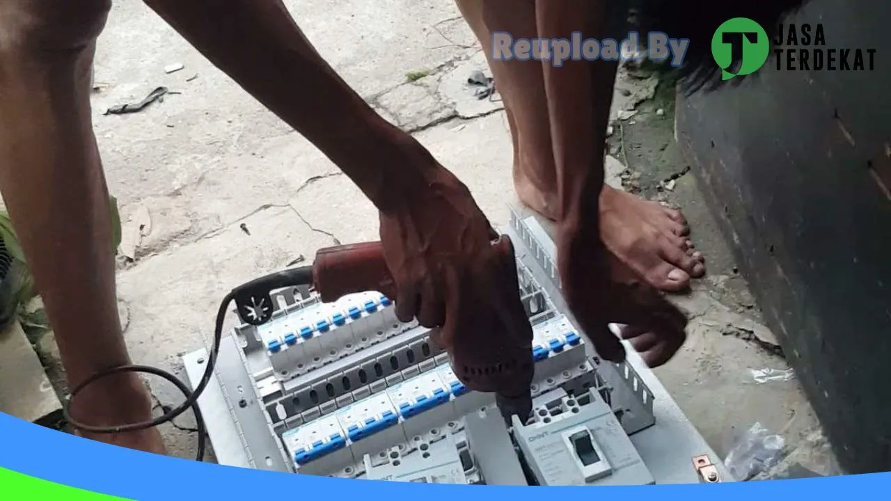 Gambar Pemasangan wayring panel genset di Deli Serdang, Sumatera Utara ke 1