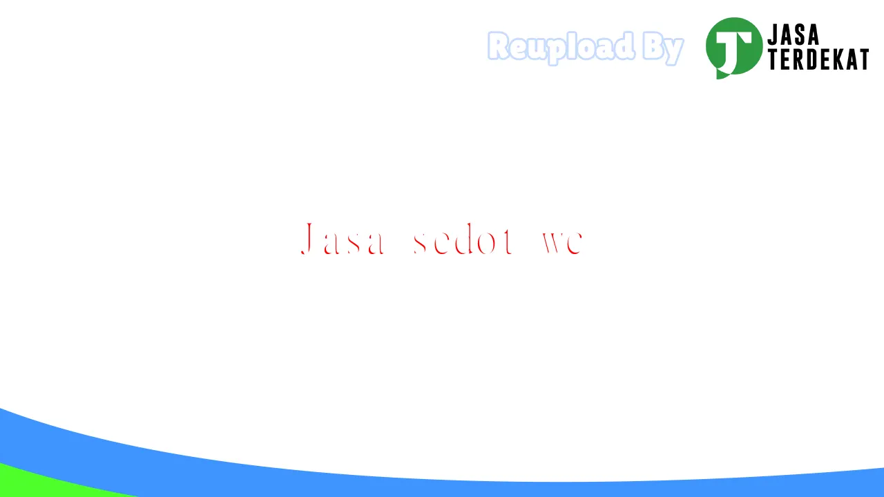 Jasa sedot wc