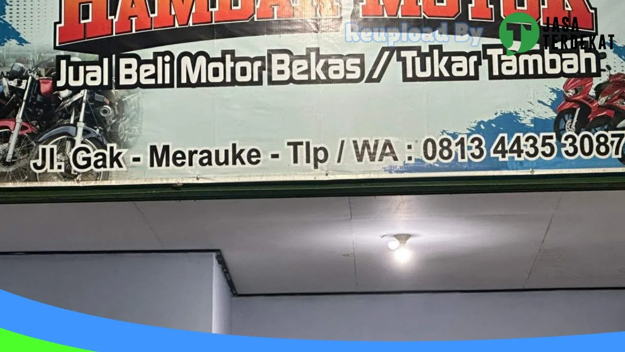 Gambar Hamdan motor di Merauke, Papua ke 1