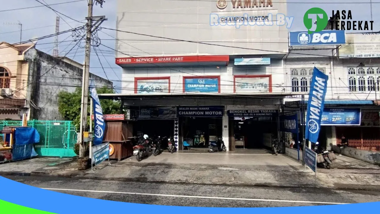 Gambar DEALER YAMAHA CHAMPION MOTOR di Langkat, Sumatera Utara ke 1