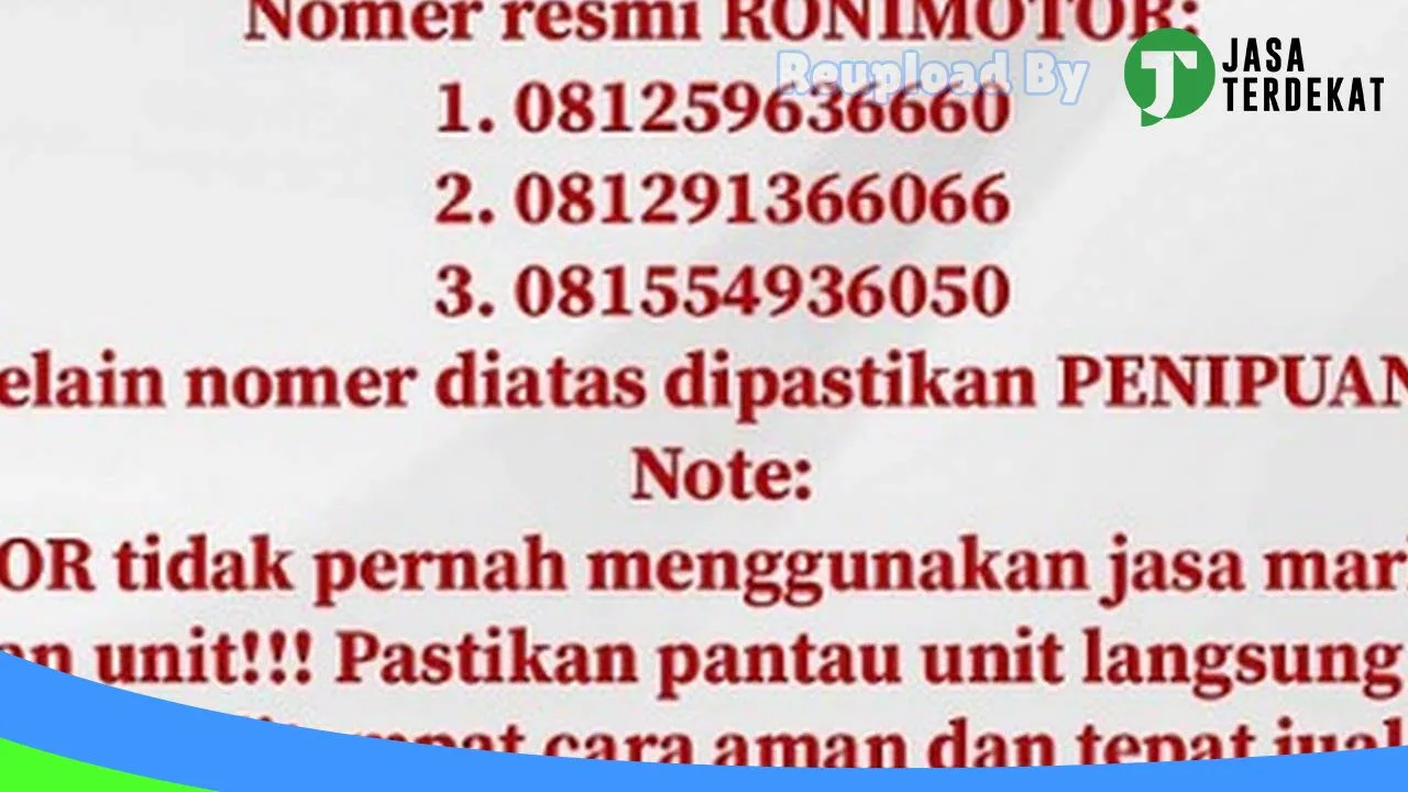 Gambar Roni Motor di Kota Kediri, Jawa Timur ke 4