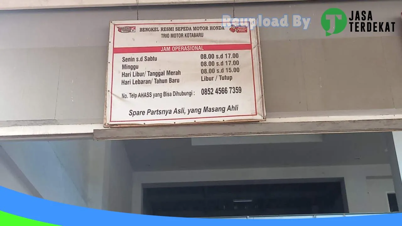 Gambar Trio Motor Kotabaru di Kotabaru, Kalimantan Selatan ke 1