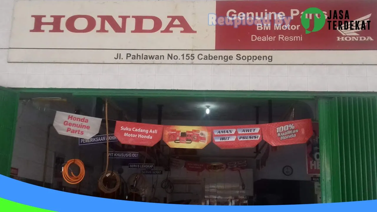 Gambar Bengkel Honda Bm Motor di Soppeng, Sulawesi Selatan ke 4