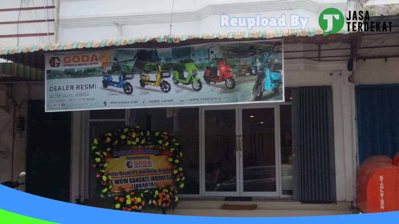 Gambar DEALER RESMI GODA (MOTOR DAN SEPEDA LISTRIK) di Kotawaringin Barat, Kalimantan Tengah ke 1