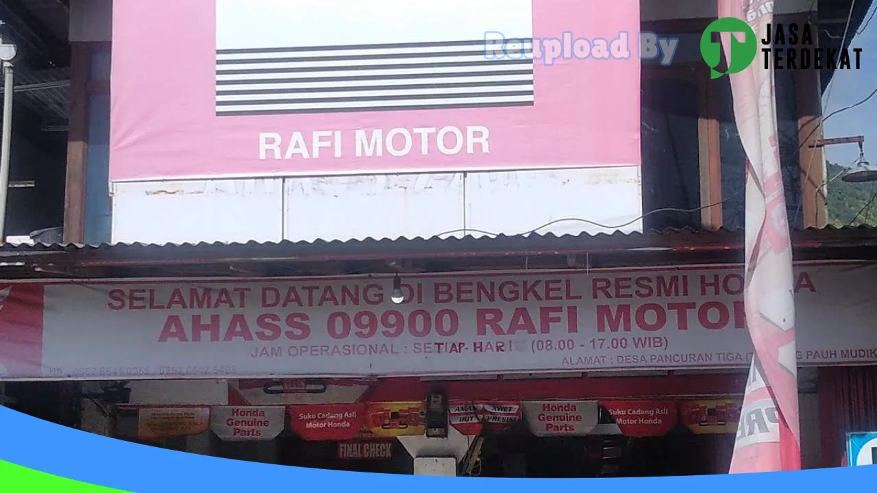Gambar RAFI MOTOR KERINCI di Sungai Penuh, Jambi ke 4