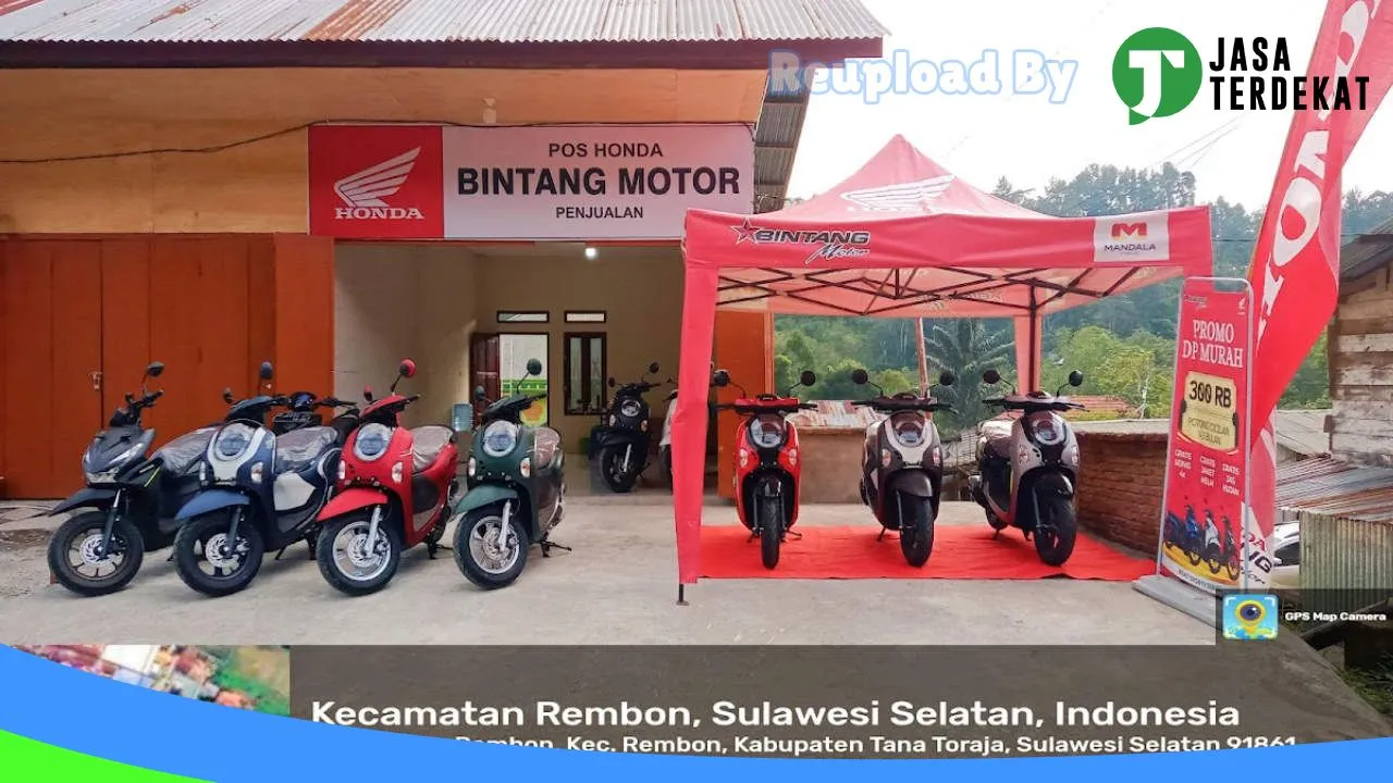 Gambar DEALER RESMI HONDA BINTANG MOTOR TORAJA di Tana Toraja, Sulawesi Selatan ke 2