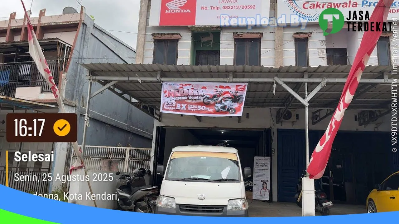 Gambar ASTRA MOTOR KENDARI POS LAWATA di Kota Kendari, Sulawesi Tenggara ke 1