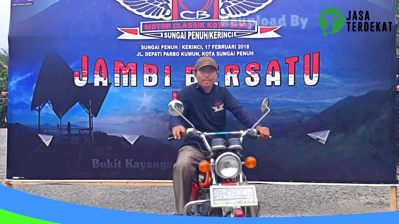 Gambar plak melintang (honda cb) di Sungai Penuh, Jambi ke 2