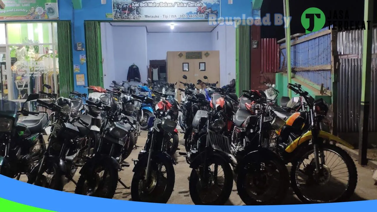 Gambar Hamdan motor di Merauke, Papua ke 2