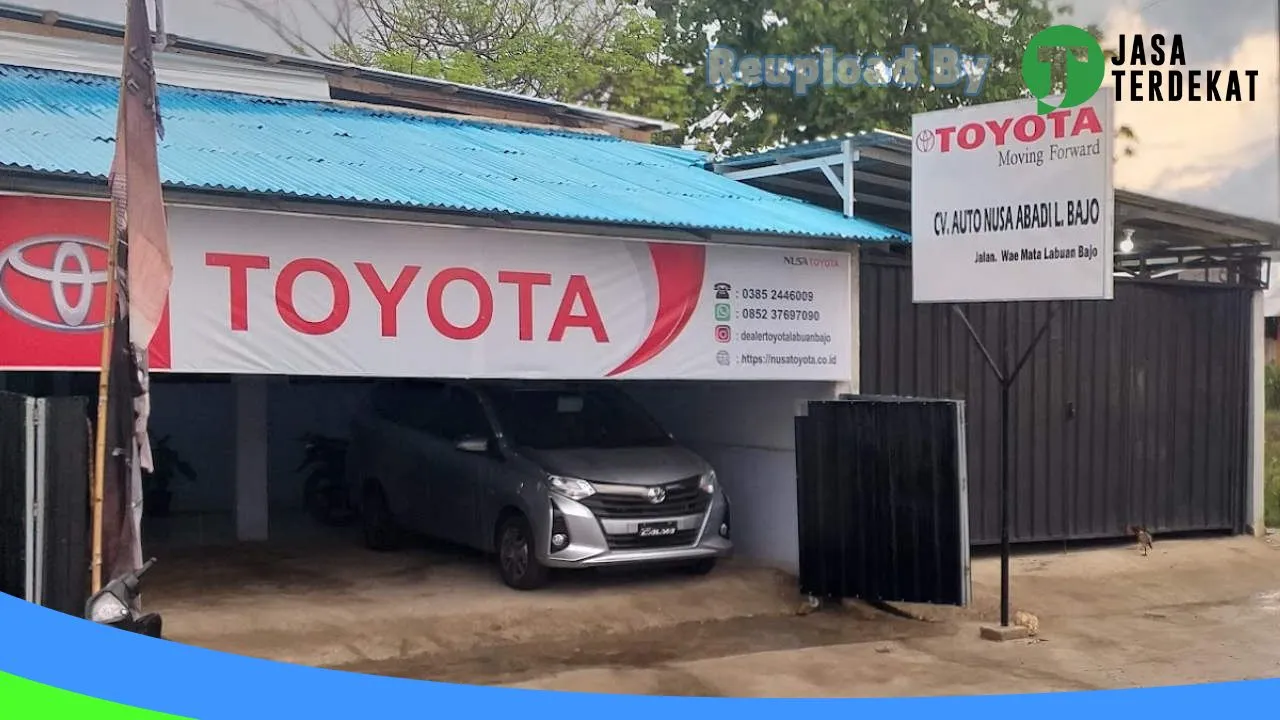 Gambar Toyota Autonusa Abadi Labuan Bajo di Manggarai Barat, Nusa Tenggara Timur ke 1